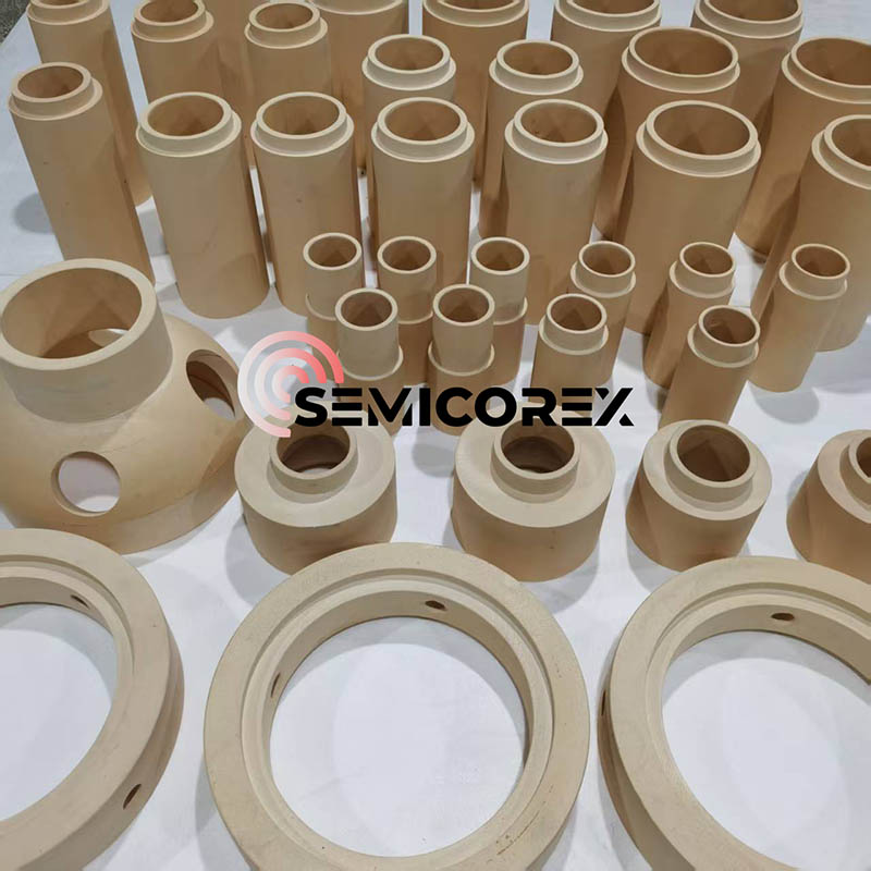 Erimiş Zirkonya Parçaları